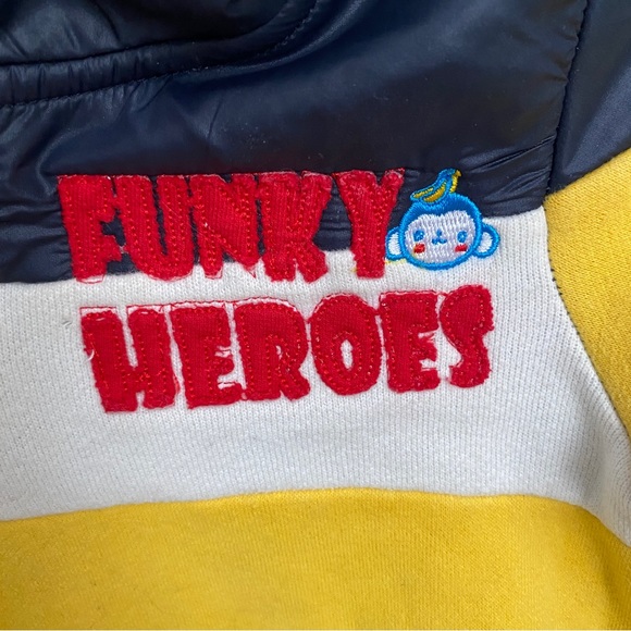 Cool Multi-color Striped Sweatshirt Jacket - Picture 4 of 5